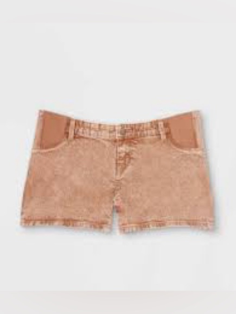 🔵 3/$18 - Isabel Maternity by Ingrid & Isabel high rise brown shorts Size 12